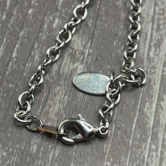 VIVIENNE WESTWOOD *AS IS, NEEDS FIXING!* Orb Rhinestone Silver Pendant Necklace - Picture 13 of 16